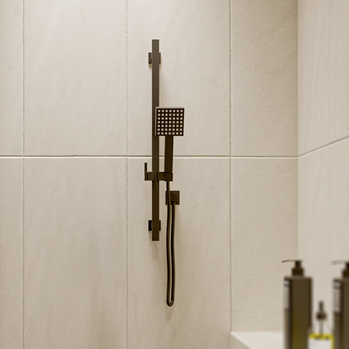 Hand Shower Rails and Mixers