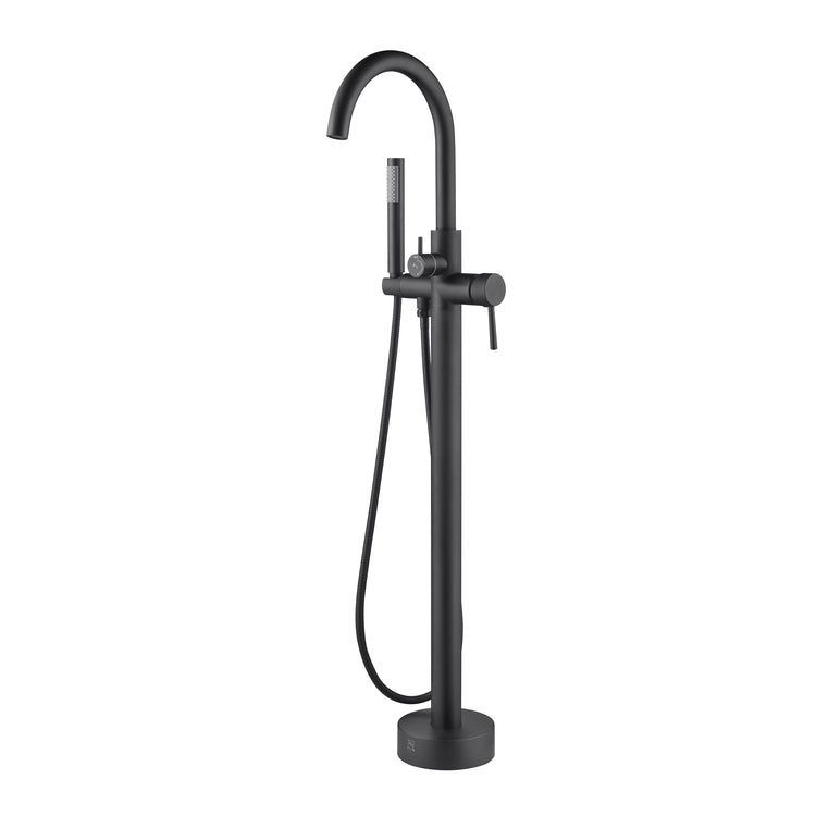 T802.136.500 - MATTE BLACK FREESTANDING TUB FILLER