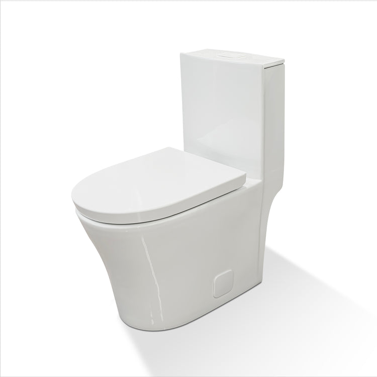 VA8251WHT - 1PC. TORNADO SIPHONIC DUAL FLUSH TOILET