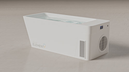 ELEMENT + All in one Glacier & Thermal Plunge tub - Gloss White